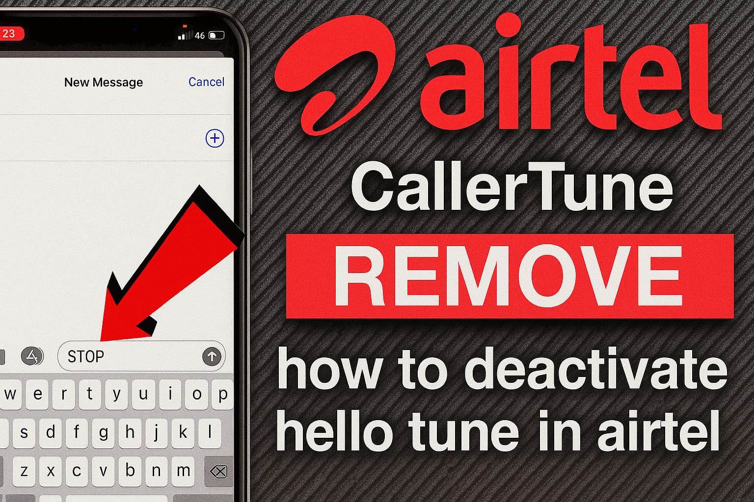 how to deactivate hello tune in airtel