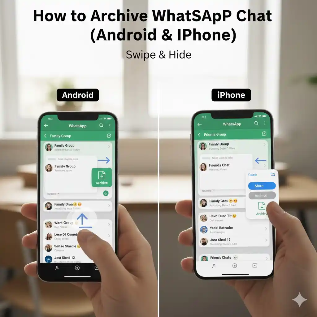 How to Archive WhatsApp Chat Easily
