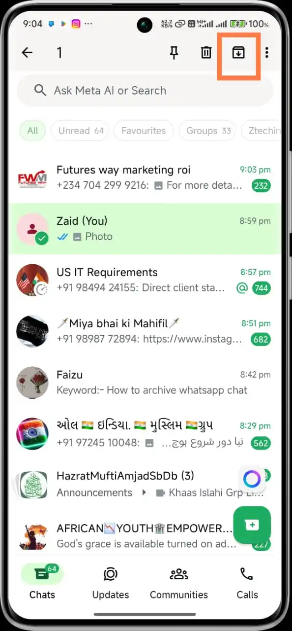 How to Archive WhatsApp Chat Easily