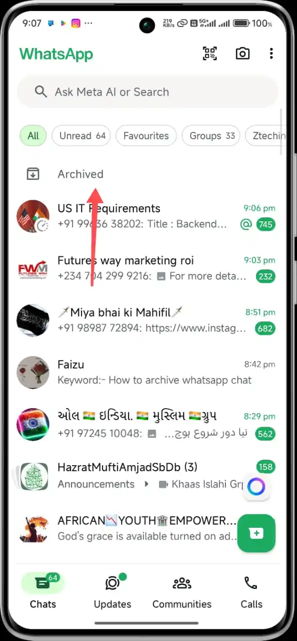 How to Archive WhatsApp Chat Easily