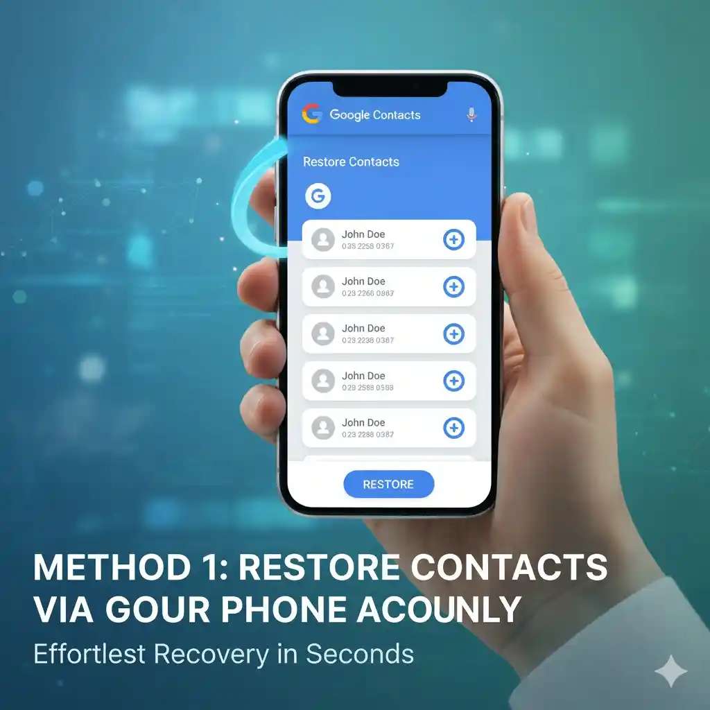 How to Get Deleted Contacts from Your Phone