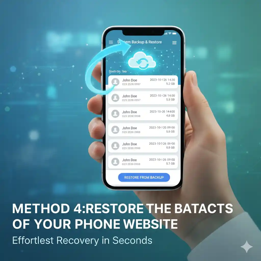 How to Get Deleted Contacts from Your Phone