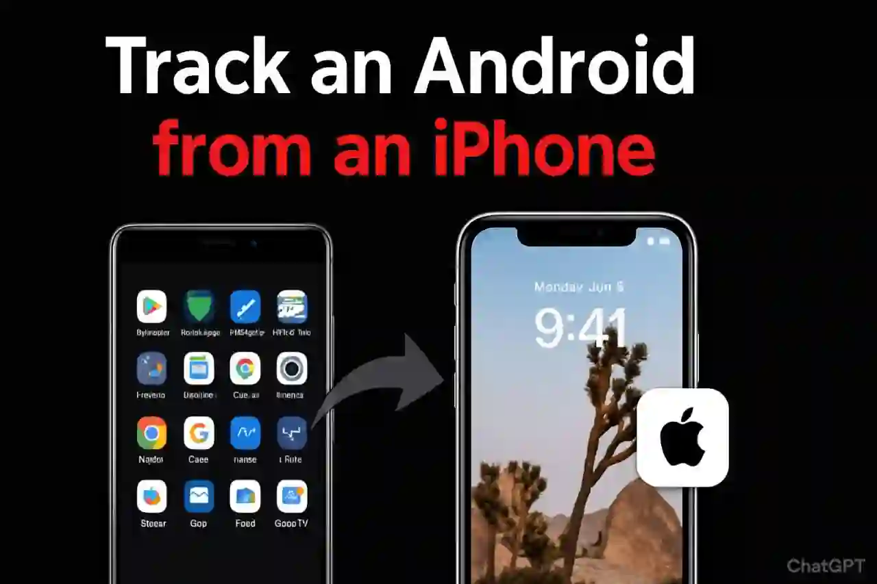 How do you track an Android from an iPhone