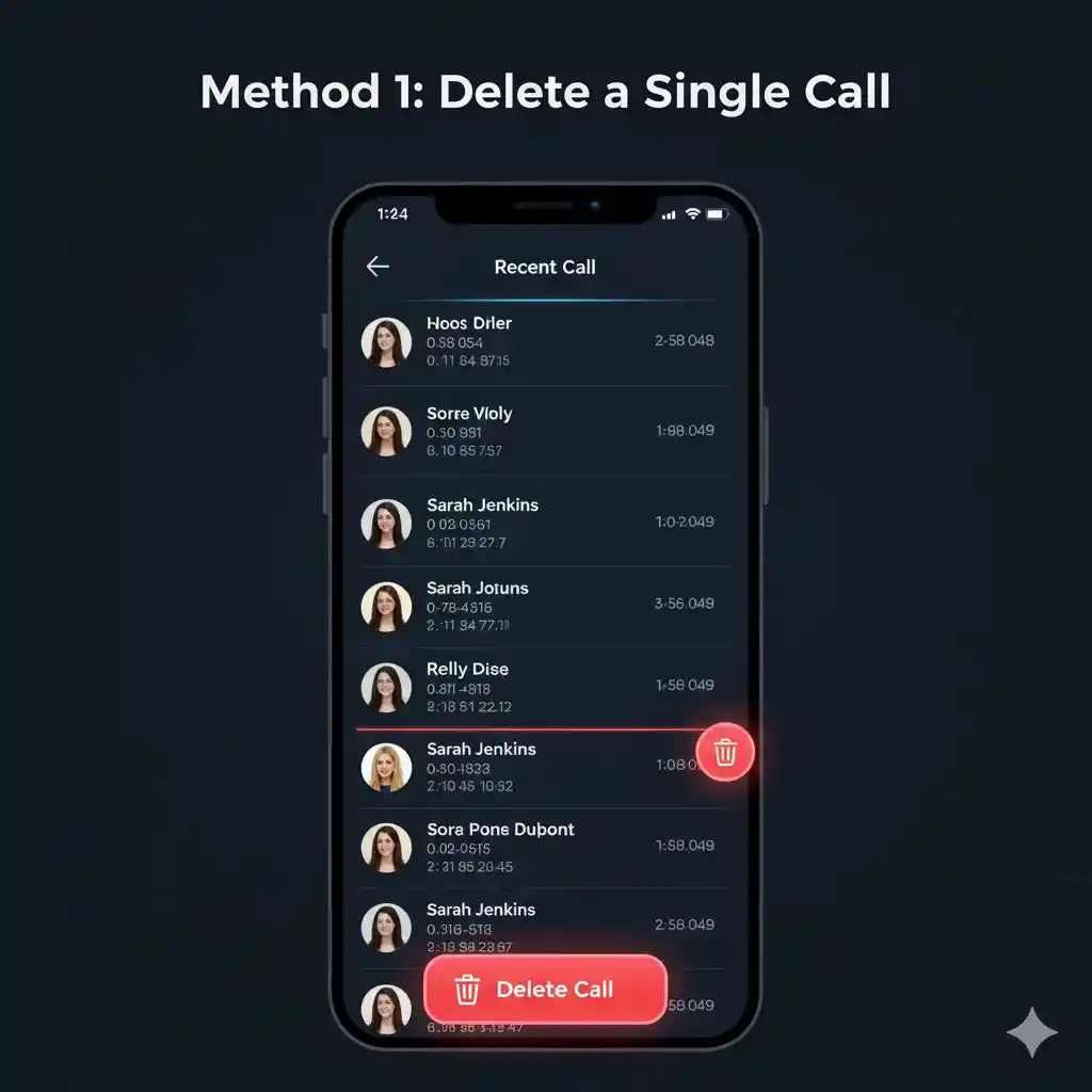 How to Delete Call History on iPhone
