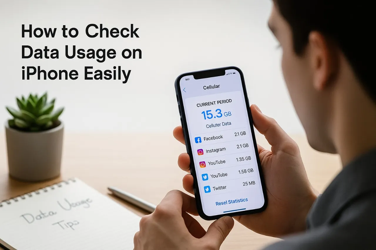 How to Check Data Usage on iPhone
