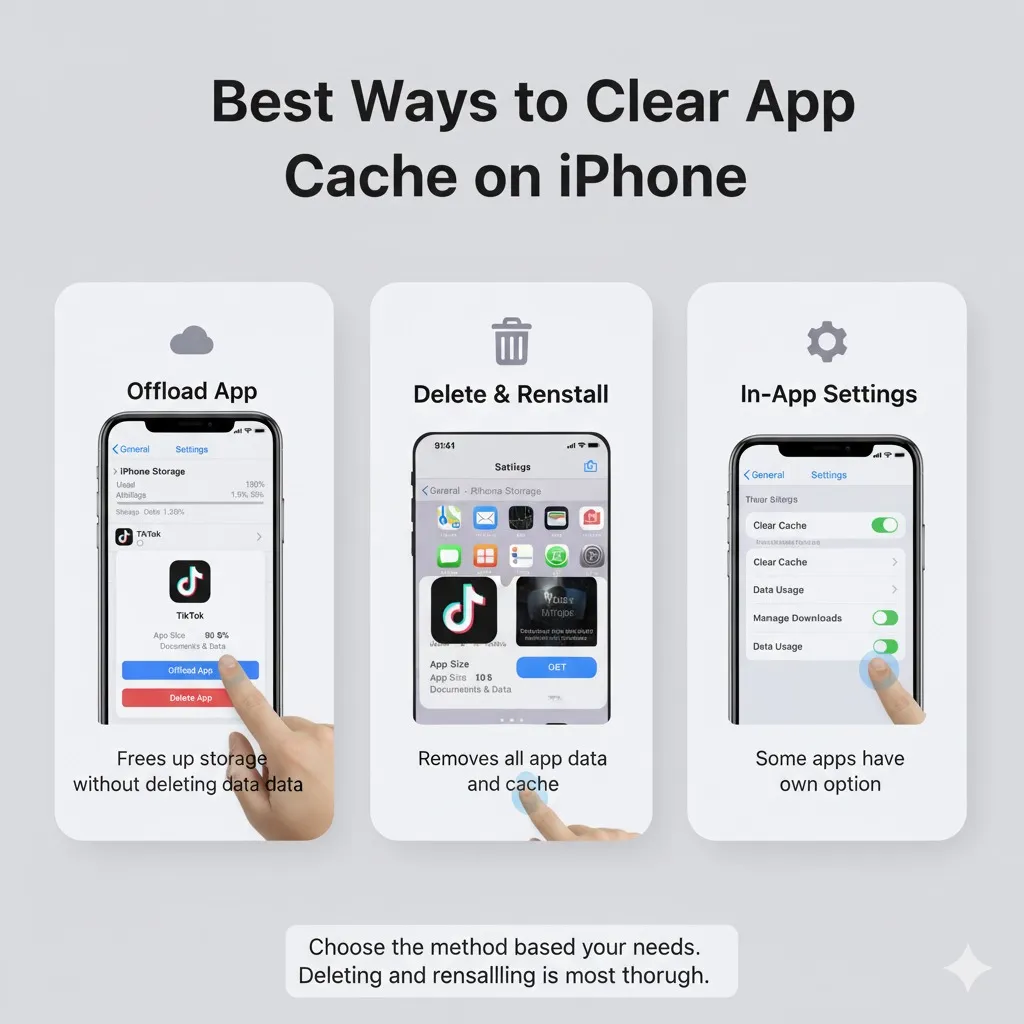 How to Clear Apps Cache on iPhone