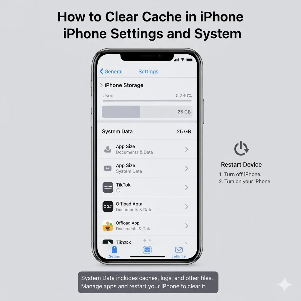 How to Clear Apps Cache on iPhone