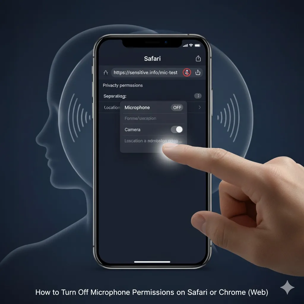 How to Turn Off Microphone Permissions on Safari