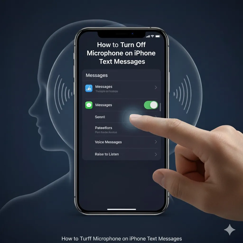 How to Turn Off Microphone on iPhone