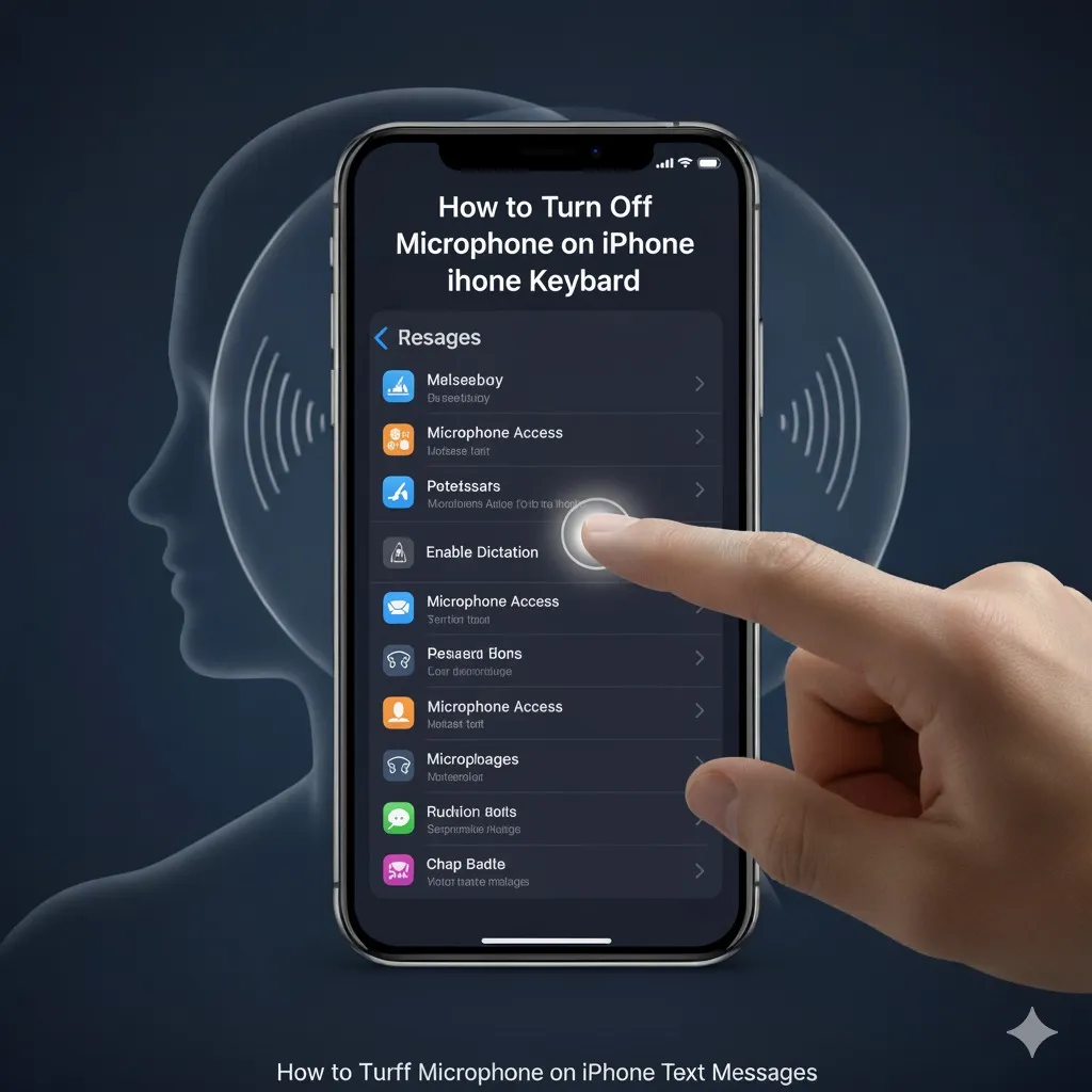 How to Turn Off Microphone on iPhone