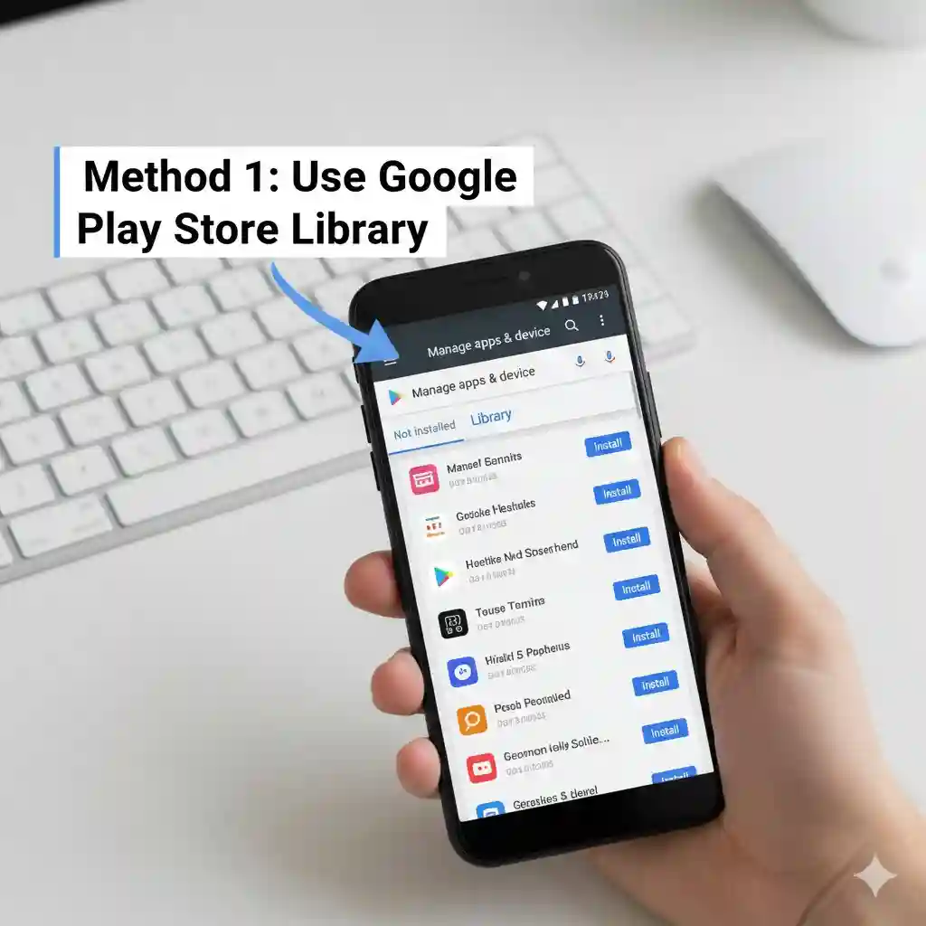 Google Play Store Library