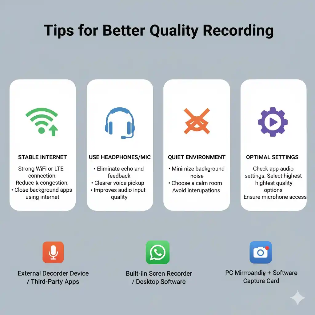 How to Record WhatsApp Call