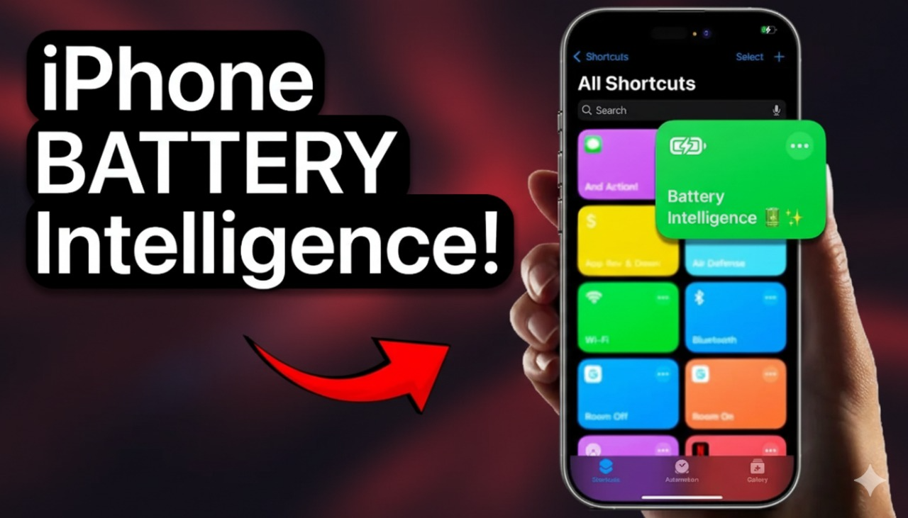 iphone battery shortcut