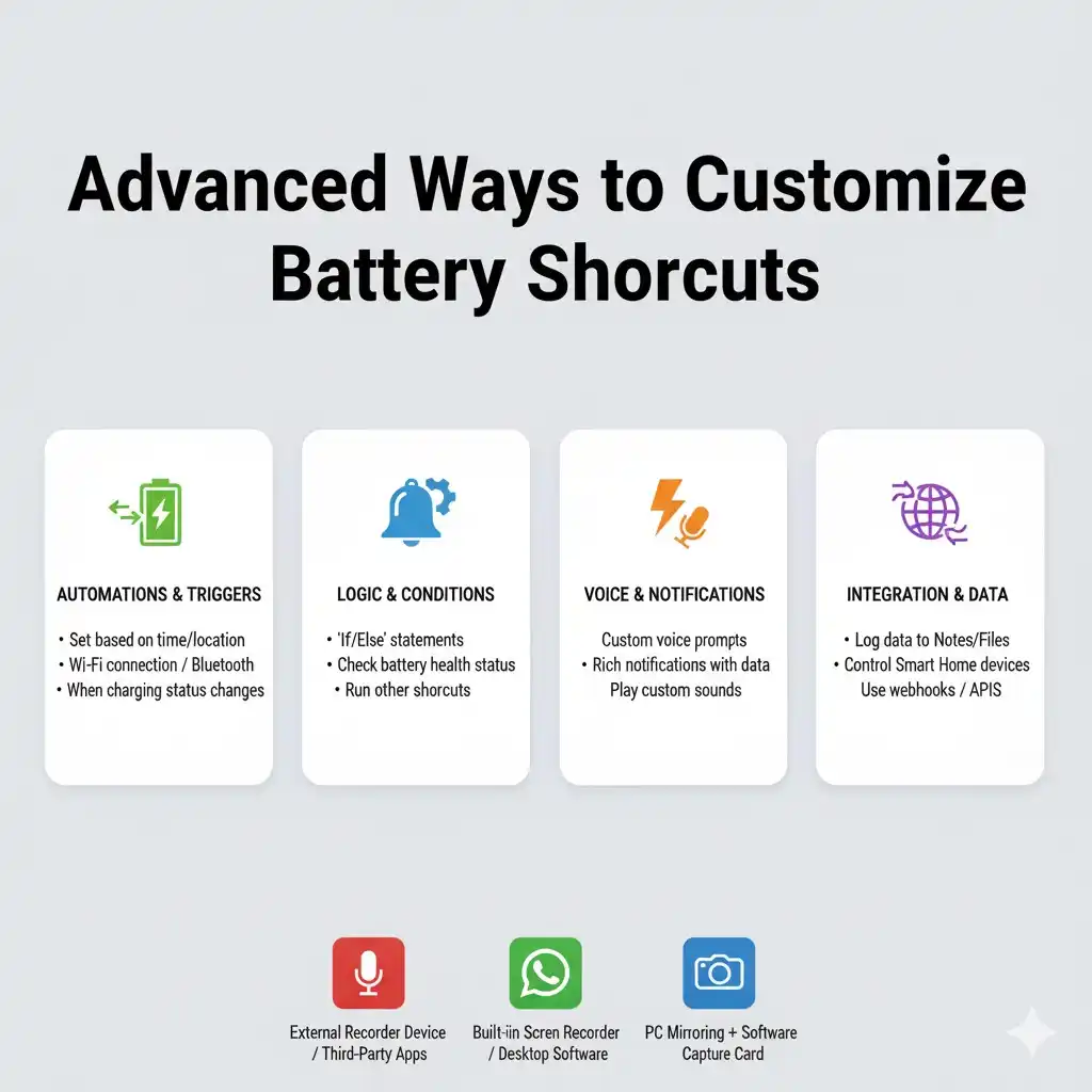 iPhone Battery Shortcut