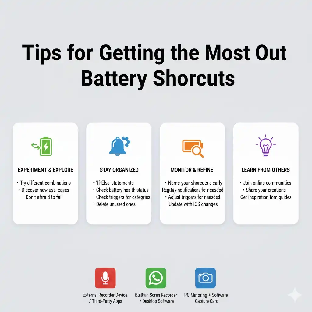 iPhone Battery Shortcut