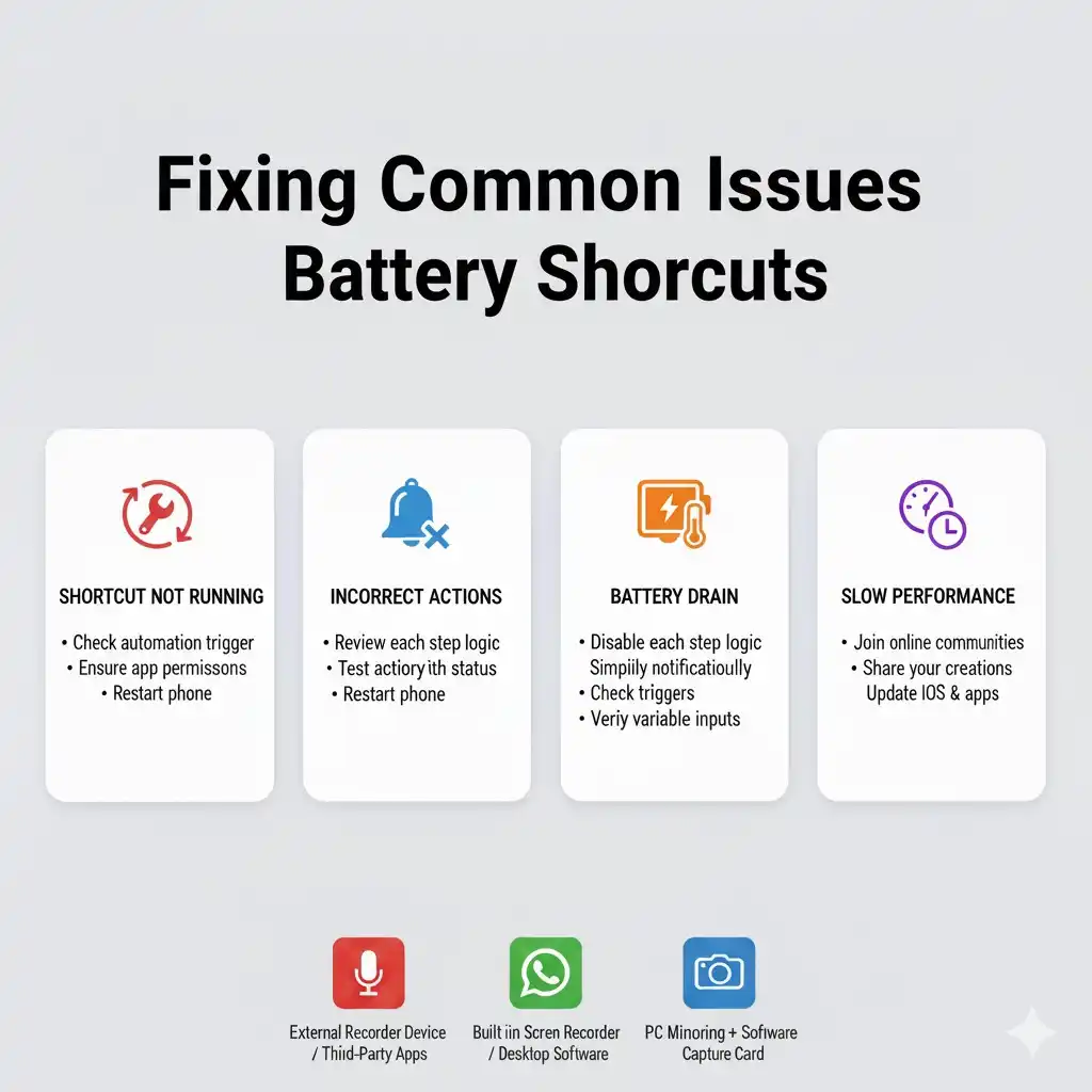 iPhone Battery Shortcut