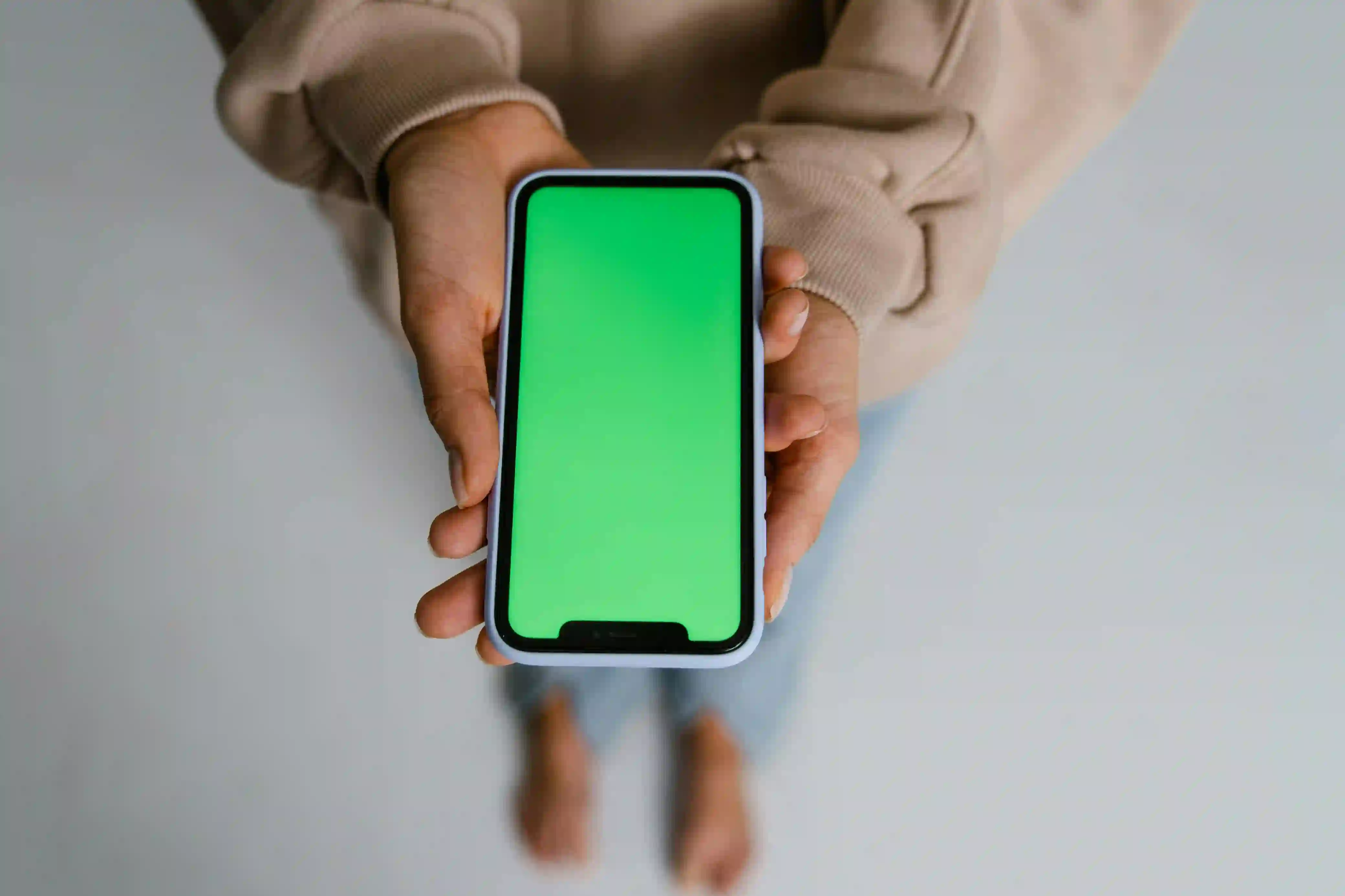 iPhone Screen Turned Green