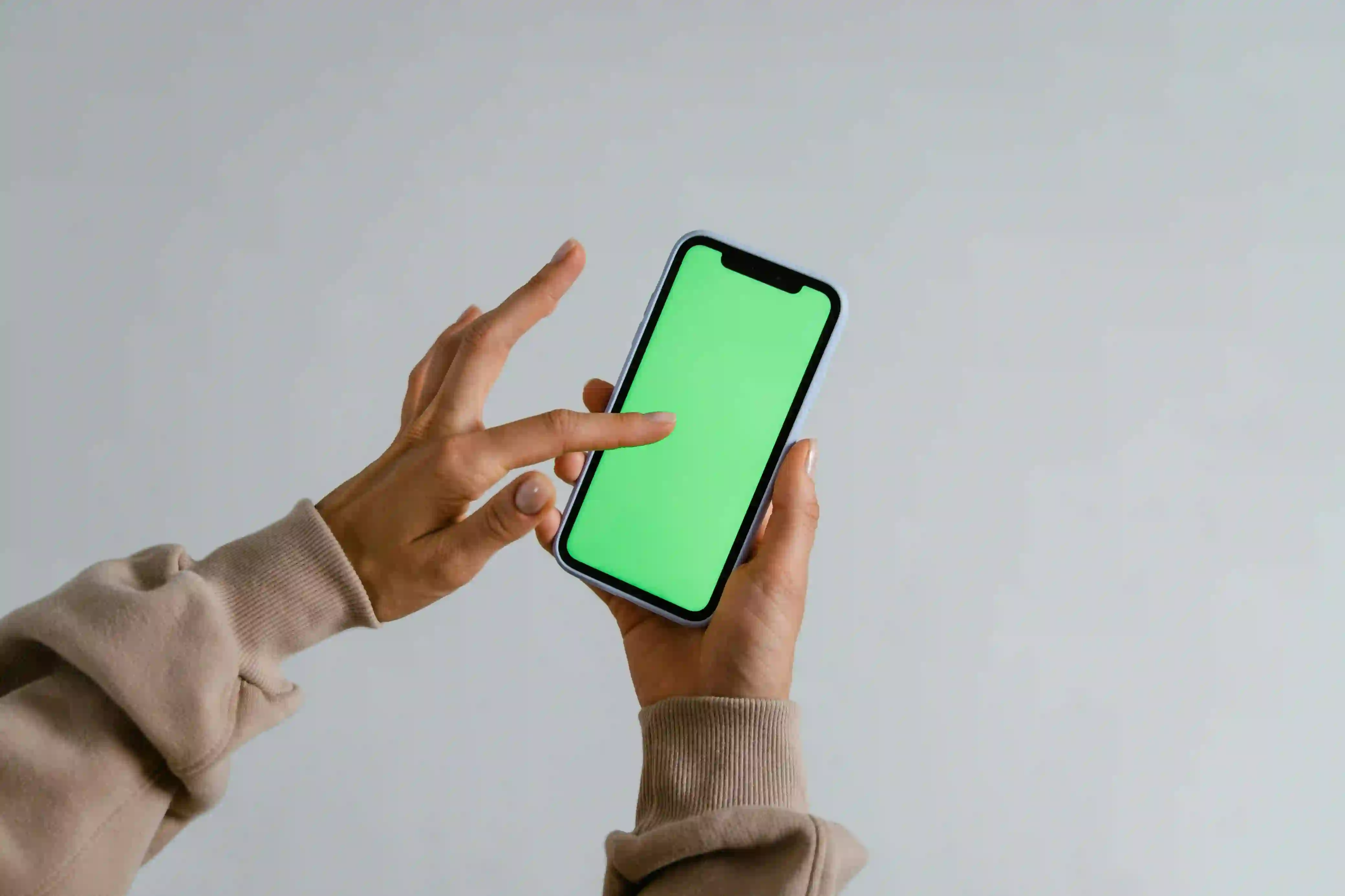 iPhone Screen Turned Green