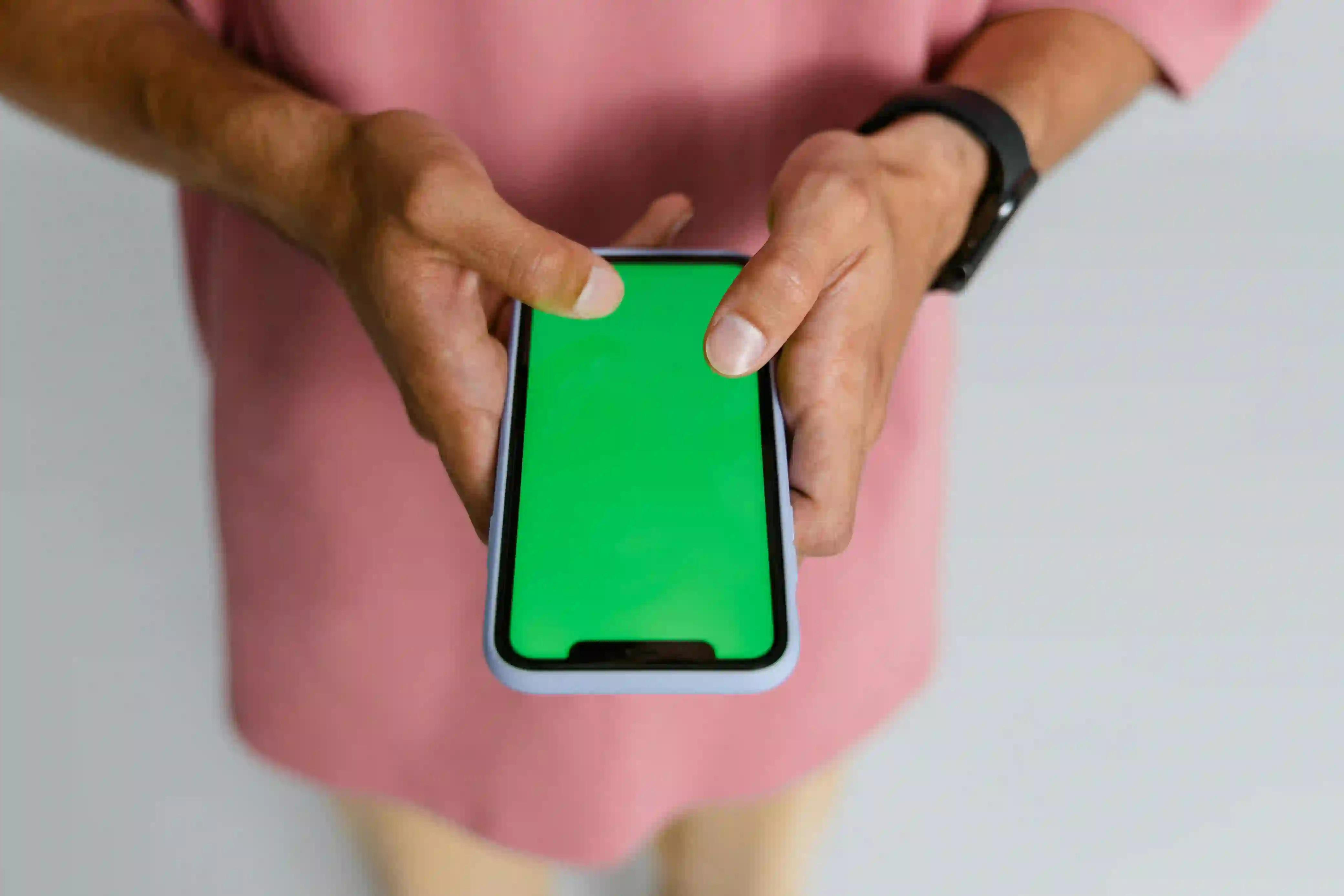 iPhone Screen Turned Green