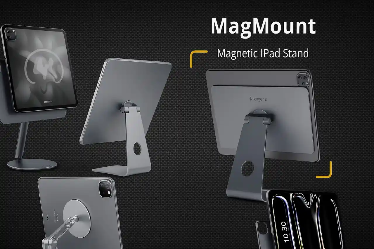 magnetic ipad stand