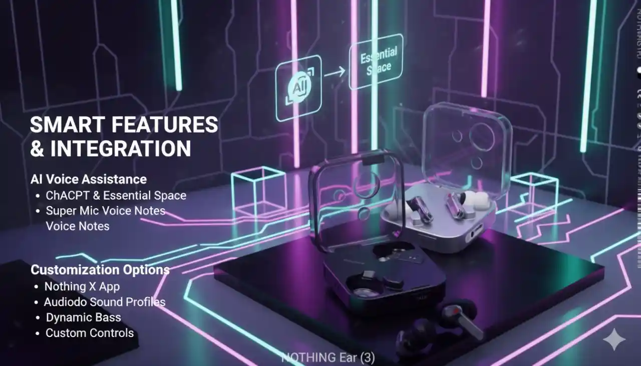 Nothing Ear 3 True Wireless Earbuds