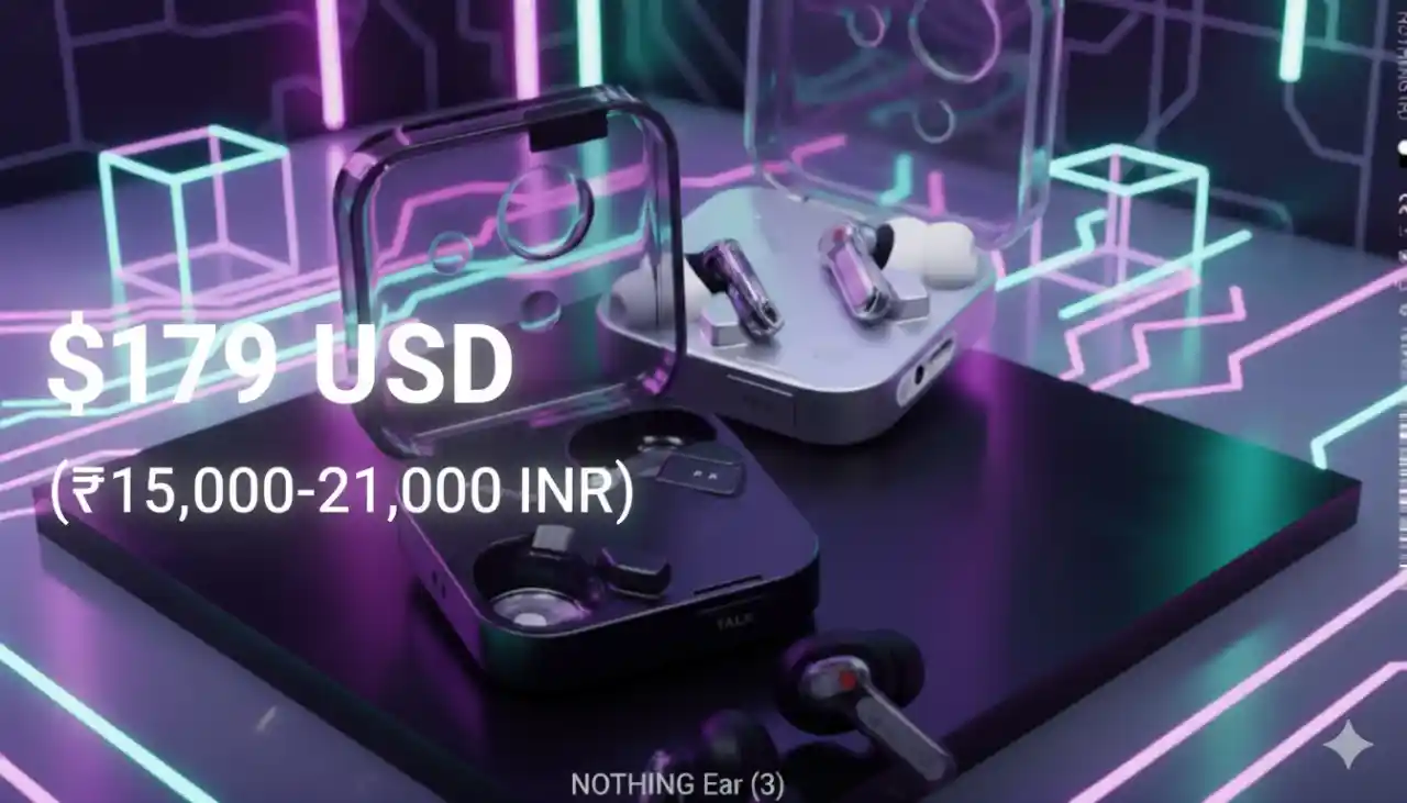 Nothing Ear 3 True Wireless Earbuds