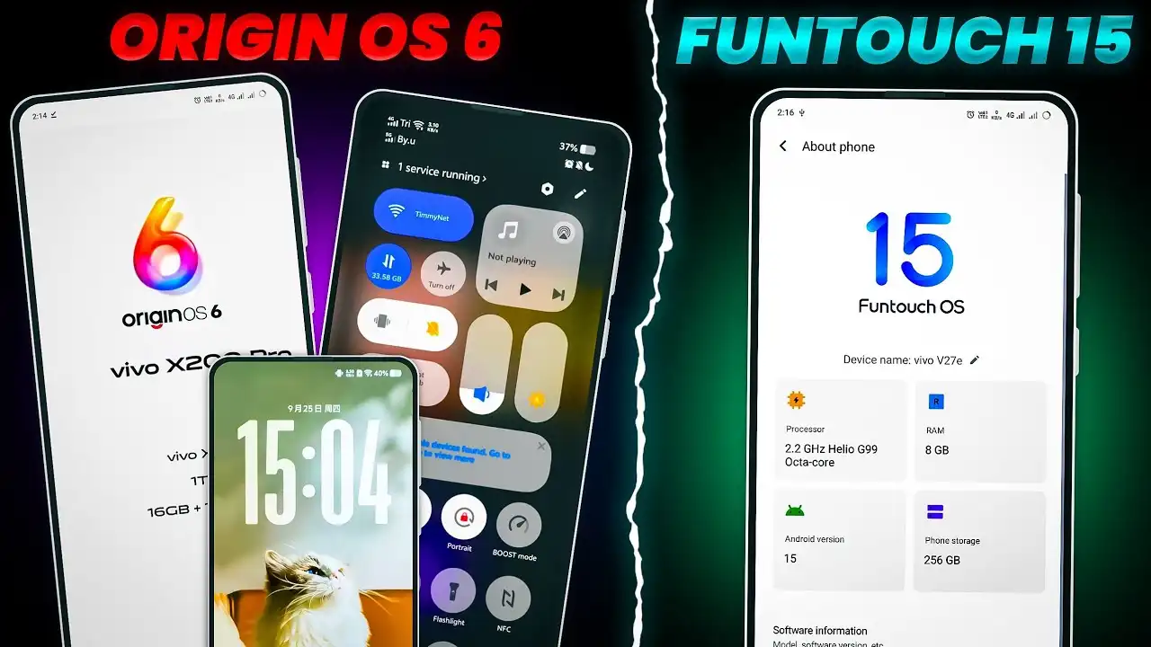 Vivo OriginOS 6 Interface