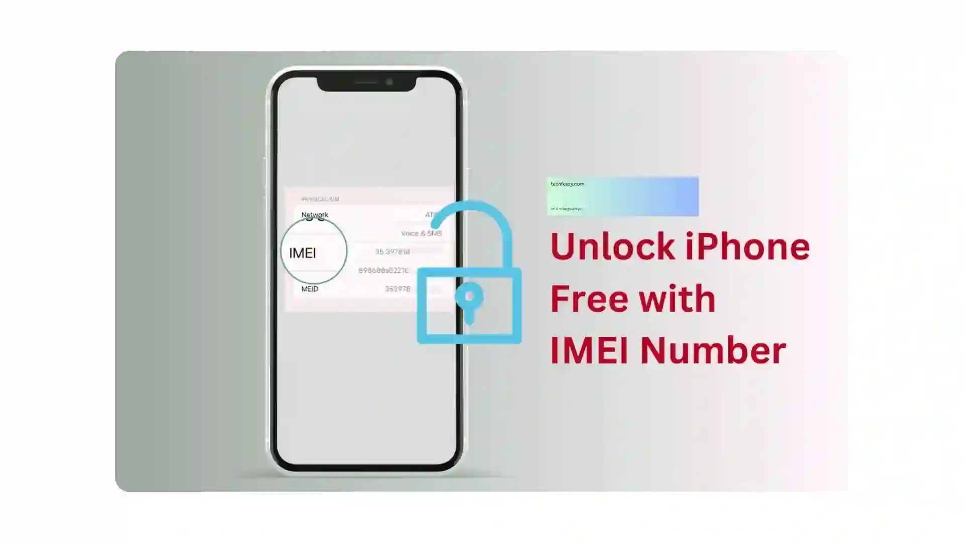 unlock iphone free with imei number